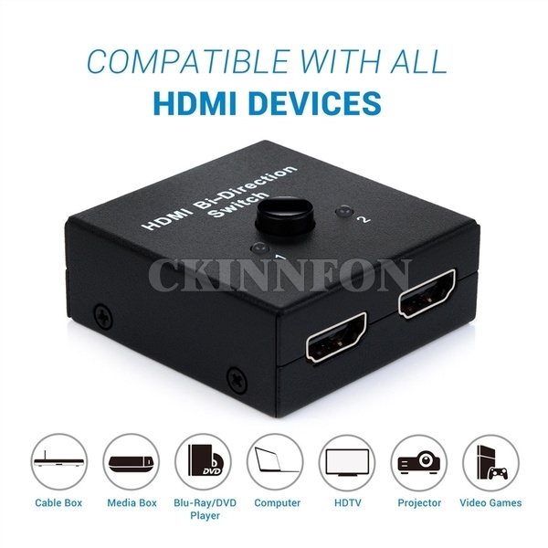100 / HDMI ȣȯ 2.0  ġ 1080P 3D 4K * 2K 2X1 Ǵ 1X2 HDMI ȣȯ ø ġ (DVD HDTV )